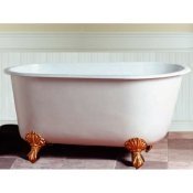 53.5″ Cast Iron Swedish Rolled Rim Tub